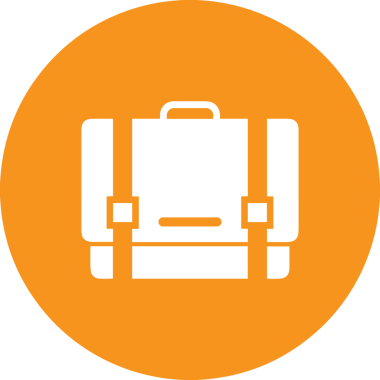 Web ve Grafiksel Tasarım için Minimalist Torba Simgesi Tasarım Biçimi Siyah ve Beyaz PNG