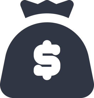 Web ve Grafiksel Tasarım için Minimalist Torba Simgesi Tasarım Biçimi Siyah ve Beyaz PNG