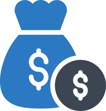 Web ve Grafiksel Tasarım için Minimalist Torba Simgesi Tasarım Biçimi Siyah ve Beyaz PNG