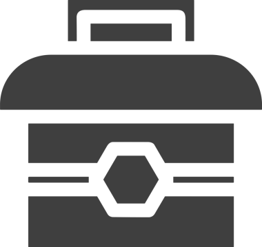 Web ve Grafiksel Tasarım için Minimalist Torba Simgesi Tasarım Biçimi Siyah ve Beyaz PNG