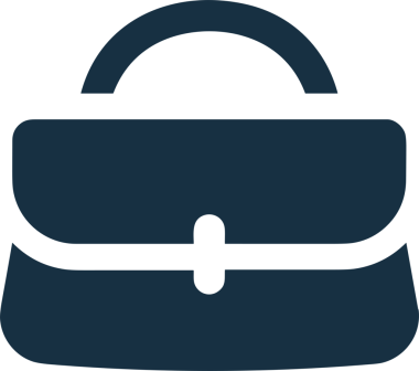 Web ve Grafiksel Tasarım için Minimalist Torba Simgesi Tasarım Biçimi Siyah ve Beyaz PNG