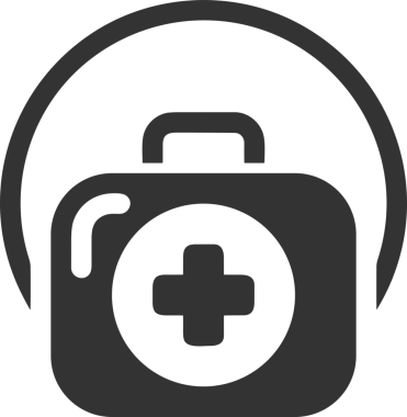 Web ve Grafiksel Tasarım için Minimalist Torba Simgesi Tasarım Biçimi Siyah ve Beyaz PNG