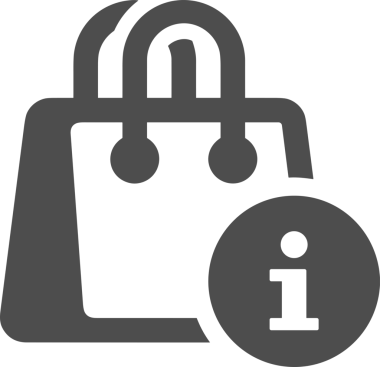 Web ve Grafiksel Tasarım için Minimalist Torba Simgesi Tasarım Biçimi Siyah ve Beyaz PNG