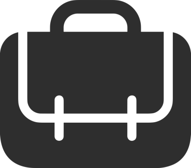 Web ve Grafiksel Tasarım için Minimalist Torba Simgesi Tasarım Biçimi Siyah ve Beyaz PNG