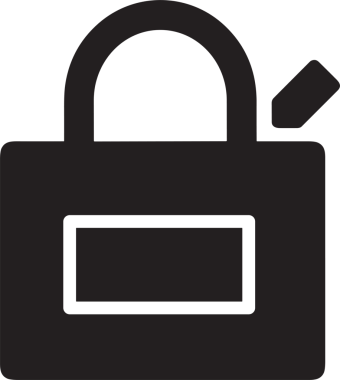 Web ve Grafiksel Tasarım için Minimalist Torba Simgesi Tasarım Biçimi Siyah ve Beyaz PNG