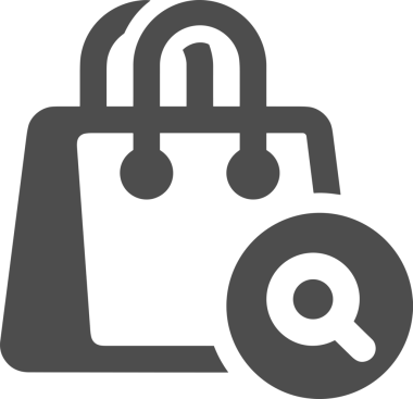 Web ve Grafiksel Tasarım için Minimalist Torba Simgesi Tasarım Biçimi Siyah ve Beyaz PNG