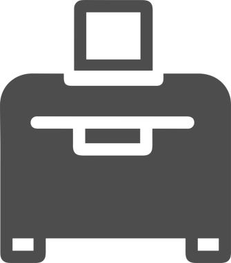 Web ve Grafiksel Tasarım için Minimalist Torba Simgesi Tasarım Biçimi Siyah ve Beyaz PNG