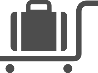 Web ve Grafiksel Tasarım için Minimalist Torba Simgesi Tasarım Biçimi Siyah ve Beyaz PNG