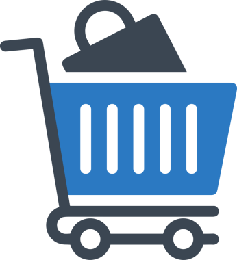 Web ve Grafiksel Tasarım için Minimalist Torba Simgesi Tasarım Biçimi Siyah ve Beyaz PNG