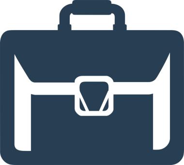 Web ve Grafiksel Tasarım için Minimalist Torba Simgesi Tasarım Biçimi Siyah ve Beyaz PNG