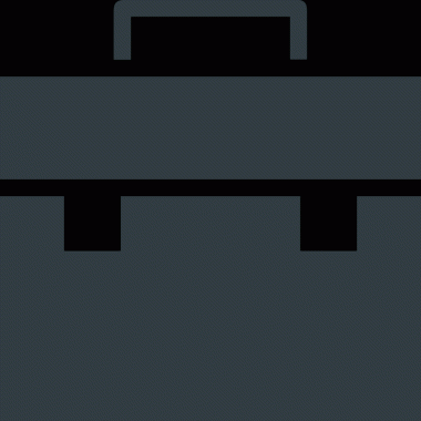 Web ve Grafiksel Tasarım için Minimalist Torba Simgesi Tasarım Biçimi Siyah ve Beyaz PNG