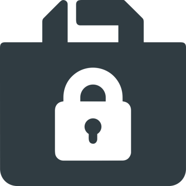 Web ve Grafiksel Tasarım için Minimalist Torba Simgesi Tasarım Biçimi Siyah ve Beyaz PNG