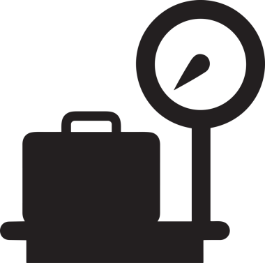 Web ve Grafiksel Tasarım için Minimalist Torba Simgesi Tasarım Biçimi Siyah ve Beyaz PNG