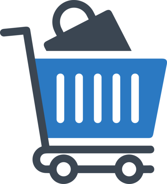 Web ve Grafiksel Tasarım için Minimalist Torba Simgesi Tasarım Biçimi Siyah ve Beyaz PNG