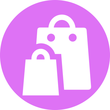 Web ve Grafiksel Tasarım için Minimalist Torba Simgesi Tasarım Biçimi Siyah ve Beyaz PNG