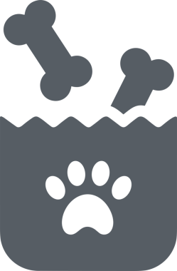 Web ve Grafiksel Tasarım için Minimalist Torba Simgesi Tasarım Biçimi Siyah ve Beyaz PNG