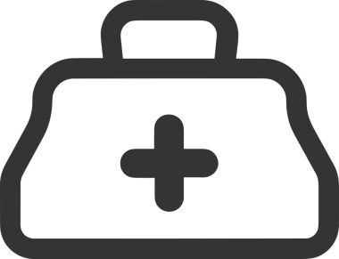 Web ve Grafiksel Tasarım için Minimalist Torba Simgesi Tasarım Biçimi Siyah ve Beyaz PNG