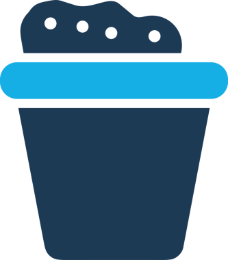 Web ve Grafiksel Tasarım için Minimalist Torba Simgesi Tasarım Biçimi Siyah ve Beyaz PNG