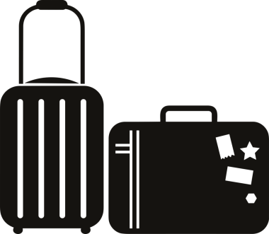 Web ve Grafiksel Tasarım için Minimalist Torba Simgesi Tasarım Biçimi Siyah ve Beyaz PNG