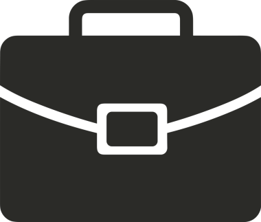 Web ve Grafiksel Tasarım için Minimalist Torba Simgesi Tasarım Biçimi Siyah ve Beyaz PNG