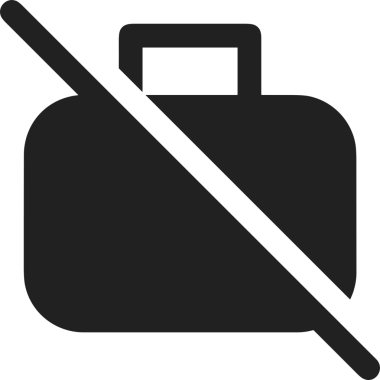 Web ve Grafiksel Tasarım için Minimalist Torba Simgesi Tasarım Biçimi Siyah ve Beyaz PNG