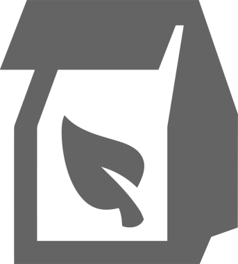 Web ve Grafiksel Tasarım için Minimalist Torba Simgesi Tasarım Biçimi Siyah ve Beyaz PNG