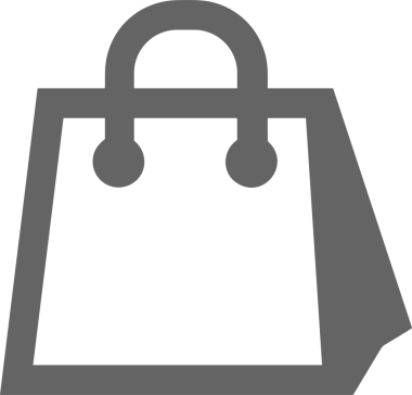 Web ve Grafiksel Tasarım için Minimalist Torba Simgesi Tasarım Biçimi Siyah ve Beyaz PNG