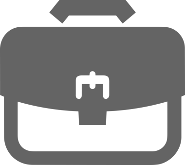 Web ve Grafiksel Tasarım için Minimalist Torba Simgesi Tasarım Biçimi Siyah ve Beyaz PNG