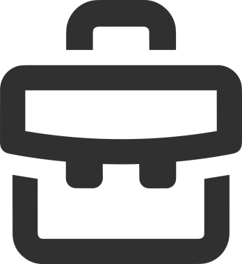 Web ve Grafiksel Tasarım için Minimalist Torba Simgesi Tasarım Biçimi Siyah ve Beyaz PNG