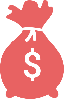 Web ve Grafiksel Tasarım için Minimalist Torba Simgesi Tasarım Biçimi Siyah ve Beyaz PNG