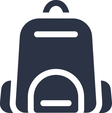 Web ve Grafiksel Tasarım için Minimalist Torba Simgesi Tasarım Biçimi Siyah ve Beyaz PNG