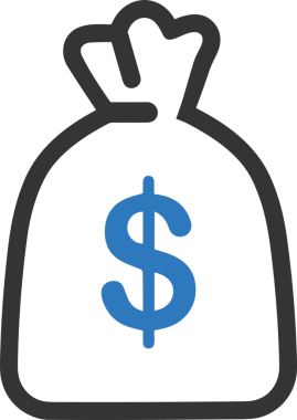 Web ve Grafiksel Tasarım için Minimalist Torba Simgesi Tasarım Biçimi Siyah ve Beyaz PNG