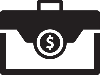 Web ve Grafiksel Tasarım için Minimalist Torba Simgesi Tasarım Biçimi Siyah ve Beyaz PNG