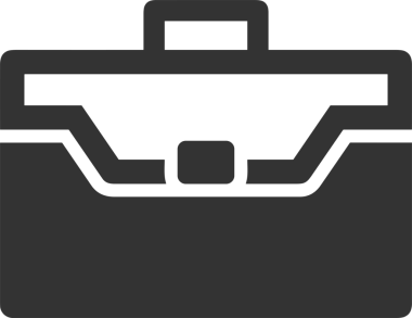 Web ve Grafiksel Tasarım için Minimalist Torba Simgesi Tasarım Biçimi Siyah ve Beyaz PNG