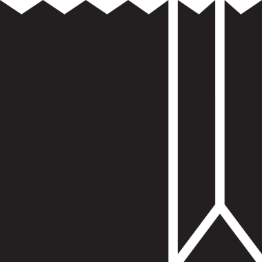 Web ve Grafiksel Tasarım için Minimalist Torba Simgesi Tasarım Biçimi Siyah ve Beyaz PNG