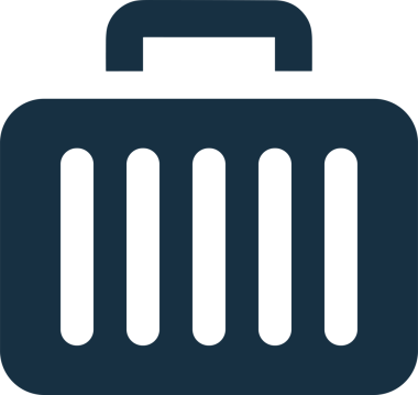 Web ve Grafiksel Tasarım için Minimalist Torba Simgesi Tasarım Biçimi Siyah ve Beyaz PNG