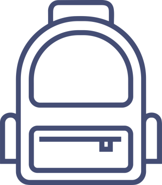 Web ve Grafiksel Tasarım için Minimalist Torba Simgesi Tasarım Biçimi Siyah ve Beyaz PNG