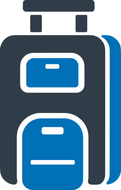 Web ve Grafiksel Tasarım için Minimalist Torba Simgesi Tasarım Biçimi Siyah ve Beyaz PNG