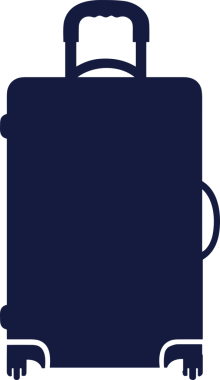 Web ve Grafiksel Tasarım için Minimalist Torba Simgesi Tasarım Biçimi Siyah ve Beyaz PNG