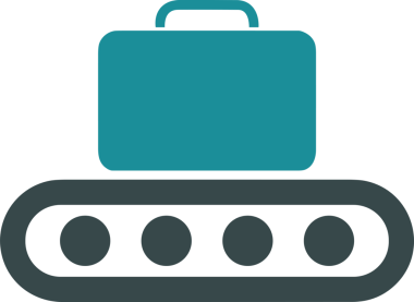 Web ve Grafiksel Tasarım için Minimalist Torba Simgesi Tasarım Biçimi Siyah ve Beyaz PNG