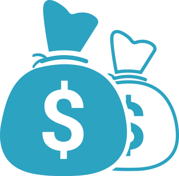 Web ve Grafiksel Tasarım için Minimalist Torba Simgesi Tasarım Biçimi Siyah ve Beyaz PNG