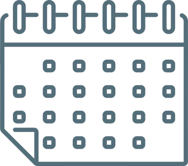 Takvim zamanlama simgesi vektör modern randevu ajandası anımsatıcı düz sembol çizim tasarımı