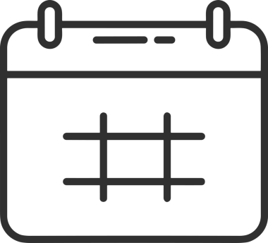 Takvim zamanlama simgesi vektör modern randevu ajandası anımsatıcı düz sembol çizim tasarımı