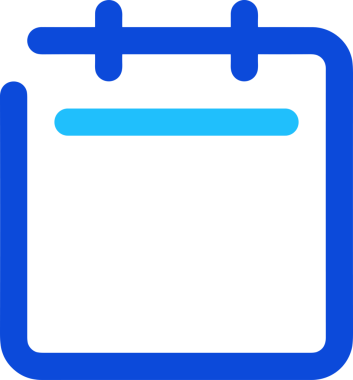 Takvim zamanlama simgesi vektör modern randevu ajandası anımsatıcı düz sembol çizim tasarımı