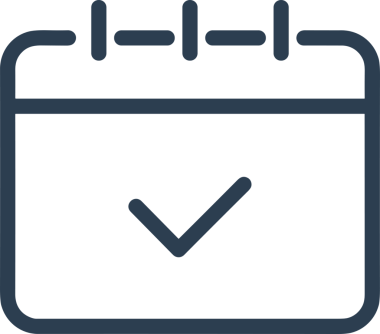 Takvim zamanlama simgesi vektör modern randevu ajandası anımsatıcı düz sembol çizim tasarımı