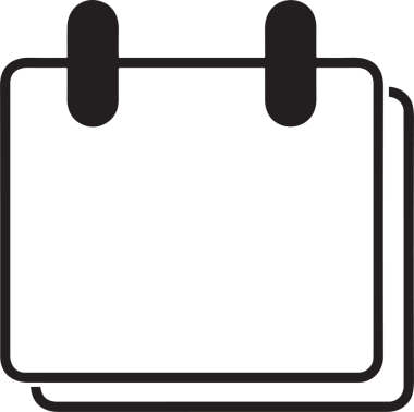 Takvim zamanlama simgesi vektör modern randevu ajandası anımsatıcı düz sembol çizim tasarımı