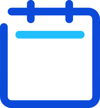 Takvim zamanlama simgesi vektör modern randevu ajandası anımsatıcı düz sembol çizim tasarımı