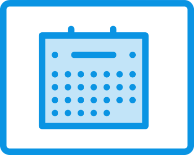 Takvim zamanlama simgesi vektör modern randevu ajandası anımsatıcı düz sembol çizim tasarımı