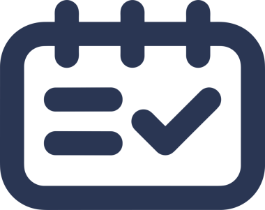 Takvim zamanlama simgesi vektör modern randevu ajandası anımsatıcı düz sembol çizim tasarımı