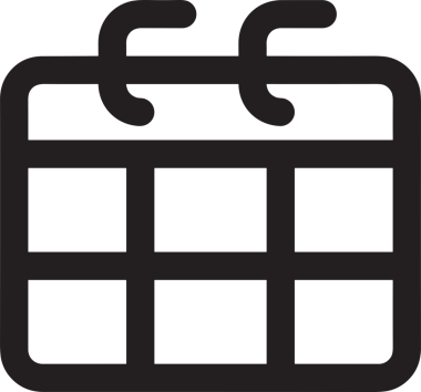 Takvim zamanlama simgesi vektör modern randevu ajandası anımsatıcı düz sembol çizim tasarımı